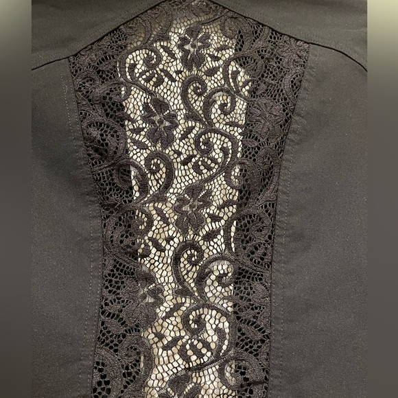 Candie’s Black Lace Women's Jacket - Picture 5 of 5